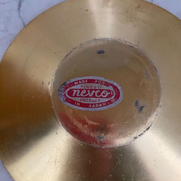 Vintage Finest Nevco Stones Mosaic Pebbles Pattern Decorative Plate - Set of 2 - Picture 5 of 9